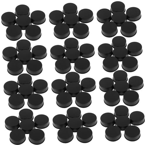 STOBOK 100pcs Hinge Hole Covers for Cabinets Small Hinge Caps Top Covers for Doors Protection
