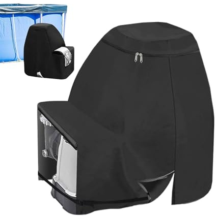 Abdeckung für Poolpumpe | UV-beständiger Schutz für Pumpe | Windschutz für Sandfilter Garten, Teich, Außenbereich