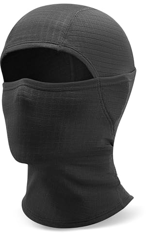 Qunature Passamontagna Moto Invernale Termico Caldo e Antivento Traspirante | Elastico, Passamontagna Bici Balaclava Sottocasco, Multifunzionale per Ciclismo Sci Escursione Uomo Donna
