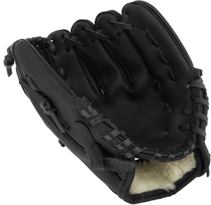 OVAQUIXI Baseballhandske, Professionell Softballvante med Ergonomisk Design och Förbättrat Grepp, för Ungdomar och Vuxna Spelare, Bekvämt PU-läder, Flera Storlekar (9,5 tum)