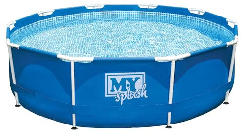 M.Y Splash 10ft x 30in Metal Frame Swimming Pool 10ft Swimming Pool