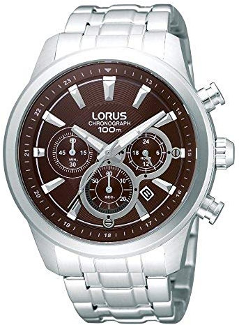 Lorus Men's Watch Sports Chronograph RT359AX9, Bracelet
