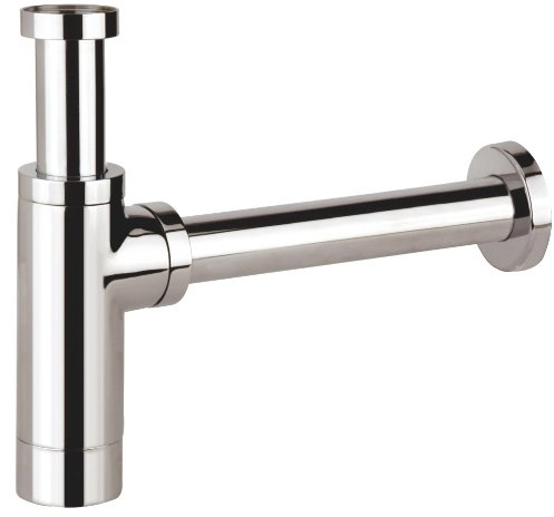 VeeBath Round Bathroom Sink Bottle Trap Basin Waste Sink Pipe Drain Adjustable Height Deodorization