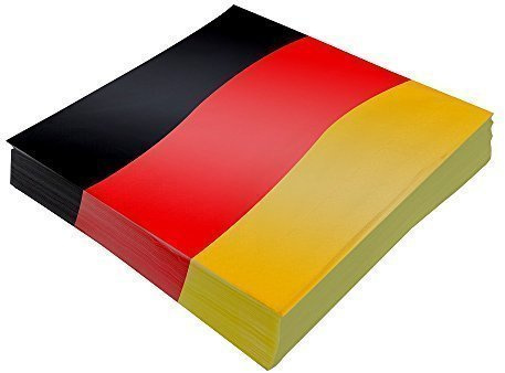 Servietten * Deutschland * 20 Stück/Papier 3-lagig/ca. 33 x 33 cm | Papier 3-lagig