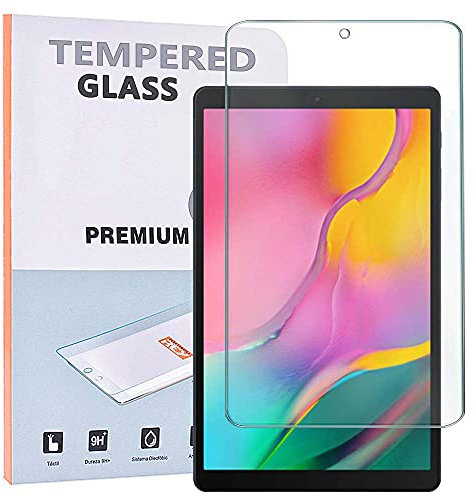 REY Pellicola salvaschermo per Samsung Galaxy Tab A 2019 10.1, Pellicole salvaschermo Vetro temperato, di qualità Premium Tablet