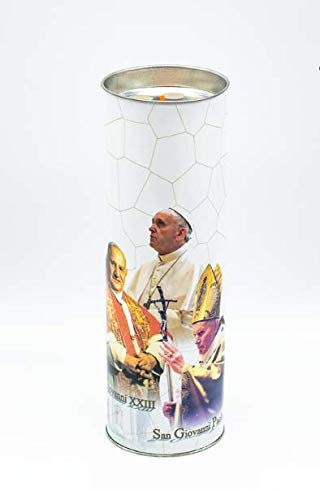 Ceri VOTIVI T40 Eco - Confezione da 30 Pezzi - Durata 2 Giorni - LUMINI - Candele (Bianco)