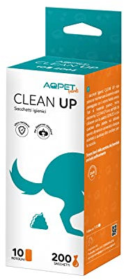 AQPET Hygienebeutel für Bedürfnisse, Hunde, Katzen, 200 Stück