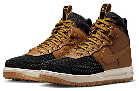 Nike Lunar Force 1 Sneaker, 40,5 EU, Ale Brown Ale Brown Black Goldtone, 40.5 EU