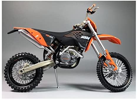 motorcykelmodell kreativa gåvor 1/12 Skala För KTM 450 EXC 09 Legering Pressgjuten Högsimulerande Motorcykelmodell Dekorationer