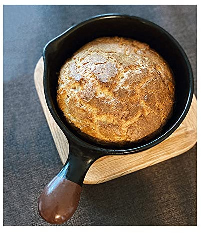 LUCBEI Lasagnera Stampi in Ceramica for cuocere insalate, Gelati, Dessert, zuppiere con Manico Singolo, Ciotola da Dessert Rotonda in Porcellana da 700 ml Teglie da Forno (Color : Bruin)