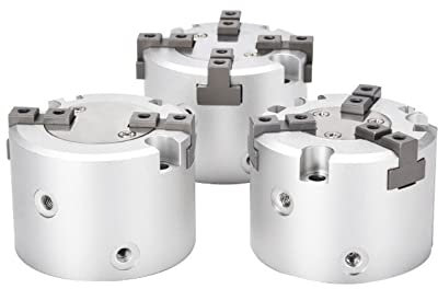 JAHNEH 1 STÜCKE MHS2/MHS3/MHS4 Serie Luftzylinder 16D/20D/25D/32D/40D/50D 2/3/4 Finger Pneumatischer Greifer SMC Ersatz Doppelwirkender Drehzylinder (Color : 80D, Size : MHS4)