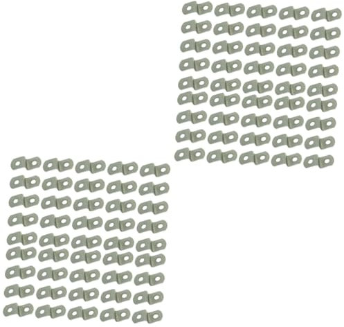 OSALADI 2 Sets Metall-melonennägel Bilderrahmen-zubehör Melonenscheiben Fotorahmen-rückseite Einfach Zu Befestigen Keine Beschädigungen Wandbehang 130 Stück * 2