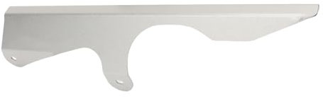 KIMISS Motorrad-Kettenschutz, Motorrad-Kettenabdeckung, Aluminium-Kettenriemenschutz, Schutzschild für Monkey 125 2018 Bis 2023 (Silver)