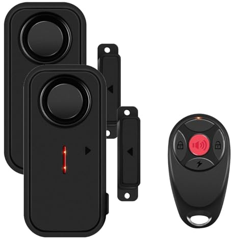 Mengshen Fenster Tür Alarm Wenn geöffnet für Kinder Sicherheit 108dB Fenster Sensor Alarm für Tür Eingang Pool