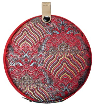 Cabilock de Rangement pour Gâteaux de Thé Rétro Boîte Robuste pour Stockage de Thé PU Élégant Récipient de Conservation Adapté Au Rangement