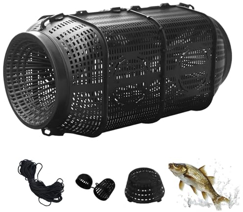 Trampas para Peces De | Trampa Portátil para Peces,Jaula para Cangrejos, Accesorios De para Capturar Anguilas, Gambas En Lagos, Estanques Agua Dulce y Salada