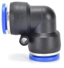 1 Stück PU/PY/PV/PZA/PE Pneumatik-Schlauchverschraubung, Schnellkupplungen for Luft, 4 mm, 6 mm, 8 mm, 10 mm, 12 mm, 14 mm, Wasser-Schlauchkupplung(PV,10MM)