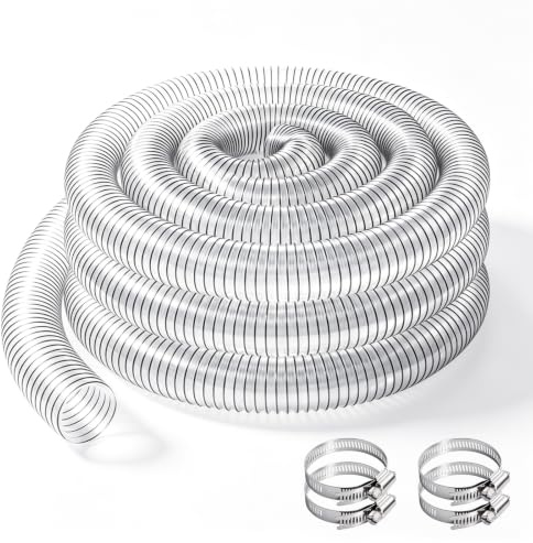 50 mm transparent PVC-dammuppsamlingsslang universell