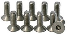JAMARA jamara177146 30 mm Edelstahl Innensechskantschlüssel M3 Senkkopf Kopf Schraube