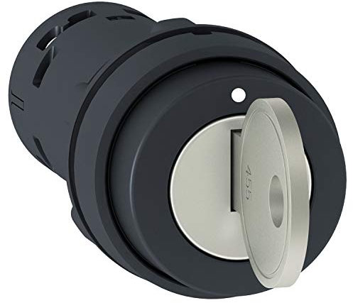 Schneider XB7NG21 nyckelströmbrytare diameter 22 lås. Lås 2 ställen, 1S, Ronis 455 LINKS
