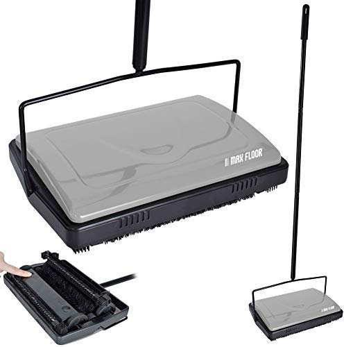 ORION Teppichkehrer mechanisch manuell für die schnelle Reinigung QUICK FLOOR