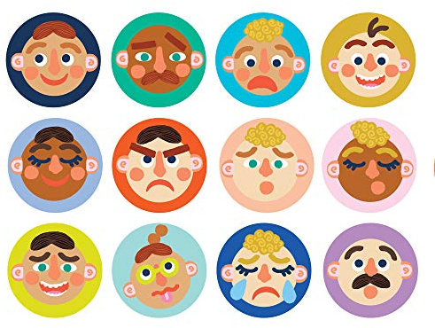 Manhattan Toy Making Faces Gedächtnis- und Gesichtserkennungs-Matching-Spiel für Jungen und Mädchen ab 3 Jahren