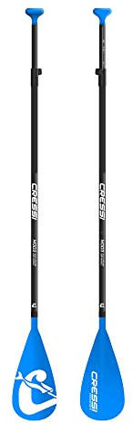 Cressi SUP-Paddel in 3 und 5 schwimmenden Modulen, verstellbar und einfach zu bedienen, hergestellt aus stabilen Materialien