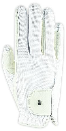 Roeckl Sport ridhandske ROECK-Grip LITE, turnering, sommarhandske, vit 9,5