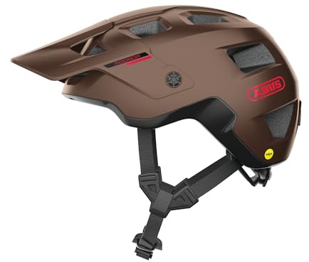 Casco MTB Abus MoDrop MIPS, casco da bicicletta robusto con buona ventilazione per mountain bike, vestibilità personalizzata, per donna e uomo