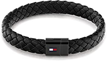 Tommy Hilfiger Jewelry Armband für Herren aus Leder - Erhältlich aus Schwarz oder Braun
