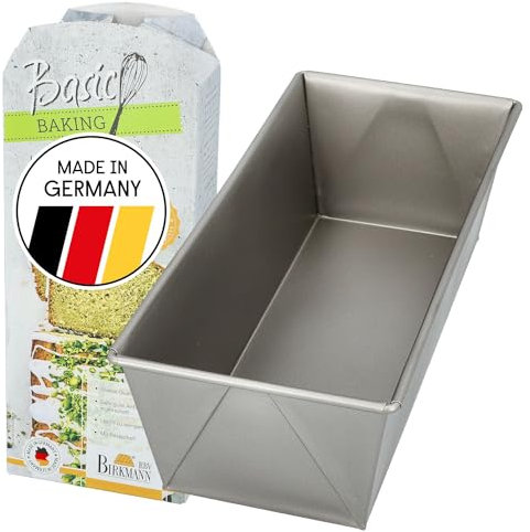 RBV Birkmann, 883079, Basic Baking, Kastenkuchenform, 25 cm, mit Antihaftbeschichtung, Antrazit