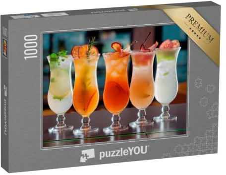 puzzleYOU: Puzzle 1000 Teile „Cocktails und Erfrischungsgetränke“ – aus der Puzzle-Kollektion Cocktails