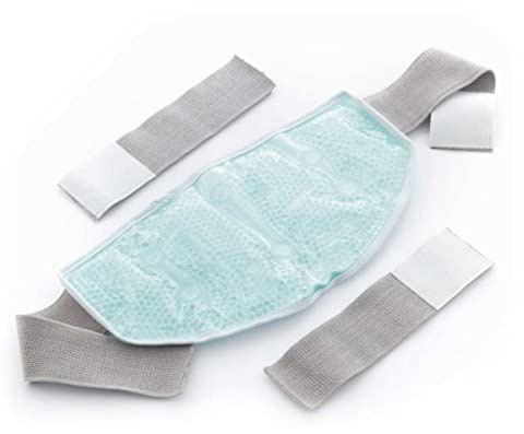 InnovaGoods | Bolsa de gel frio o calor para lesiones, Almohadilla ajustable con perlas de gel para congelador o microondas, Frío/Calor, Reutilizable. Apto para todo el cuerpo