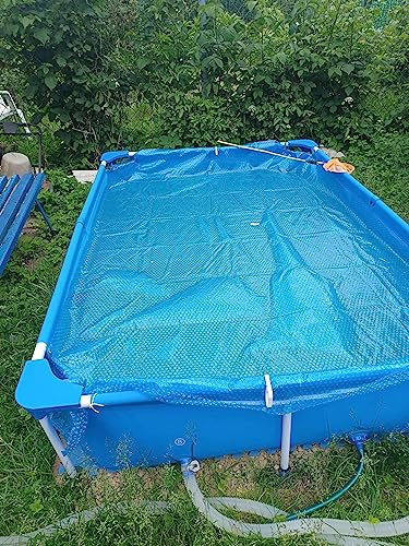 Cobertor Solar Piscina Manta De Película De Aislamiento Térmico De Piscina For Membrana Solar De Piscinas Octogonales/redondas/ovaladas/rectangulares, 500 Cm/400 Cm/300 Cm/200 Cm/100 Cm Pequeña Piscin