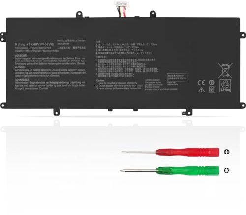 67Wh KXRSII C41N1904 C41N1904-1 Laptop Akku für ASUS ZenBook 13 UX325E UX325EA UX325J UX325JA UX363J UX363EA UX371E UX371EA UM325U UM325UA UM425IA UX425E UX425EA UX425J UX425JA UX393EA BX325JA