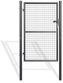 Casanoov Zauntor Metall 1m OLGA H.150cm grau