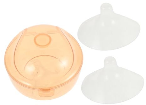 VICASKY 2stücke Still-schilde Transparente Brust-schutzbecher Weiche Und Flexible Still-abdeckungen Für Neugeborene