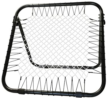 Cawila Rebounder ACADEMY | 100 x 100cm | Fußball Passwand, Tschoukball schwarz, One Size Ohne Geschlecht