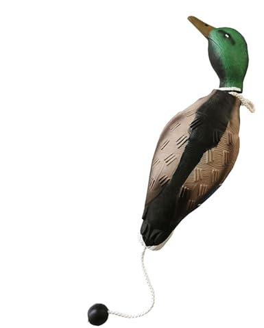 Lunaobrik Beste Wasservogelköder, Entenköder - Angelköder für Enten im Wasser - Angelköder mit weichem Köder, schwimmende Kunstköder für Wasserbarsch