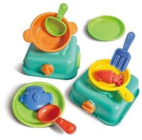 Hape Sandkök – lekset för matlagning, strandleksak, sandleksak, från 18 månader