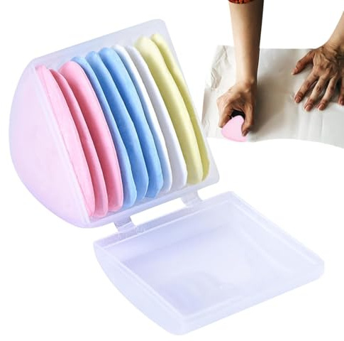 Gesso da sarto – Pennarelli per tessuto da cucito, set di gessi multicolore, strumenti professionali per sartoria, gesso liscio e cancellabile per sartoria, tracciamento di modelli, ricamo, creazione