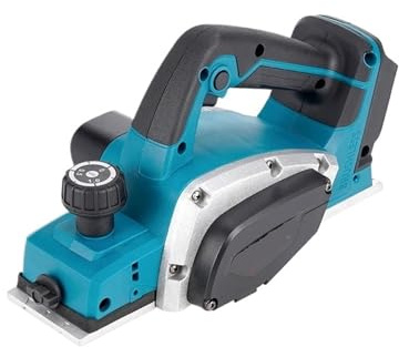 Hookurity Raboteuse électrique portative sans Fil Raboteuse multifonctionnelle Portable sans balais for Le Travail du Bois, Compatible avec Une Batterie au Lithium 18 V