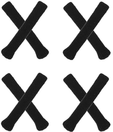 BAZEITFLOW 10 Stück Teiliges Brillen Bügel Endkappen aus Strapazierfähigem Nylon Rutschfeste Brillenhalter für Lesebrillen Sonnenbrillen und Sportbrillen Flexibel Unauffällig Geeignet für