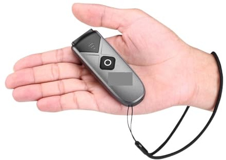 Caméra de Documents Haute Vitesse, Mini Scanner de Codes à Barres Portable 1D 2D, Lecteur d'image d'écran de Code QR PDF417 Matrice de données numérisation Filaire USB 2.4G