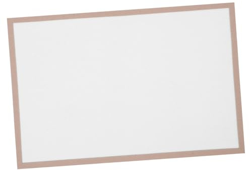 GALPADA Tablero De Rompecabezas Antideslizante Marco, Plegable, 40x60 Cm, Blanco y Color Camel, para Aficionados a Rompecabezas, Uso Mesa, Soporte para 500 Piezas
