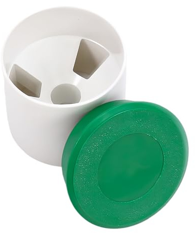 bianca da golf – di diametro standard da 10,2 cm, inserto di ricambio per addominali, attrezzatura da gioco da giardino | Allenatore professionale per putting, attrezzatura sportiva