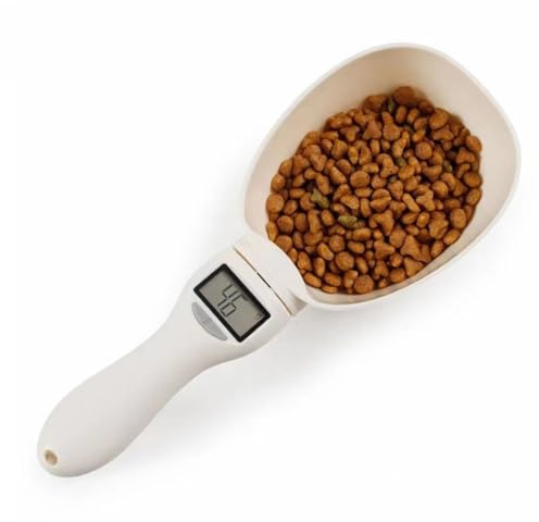 Digital Measuring Spoon Scale,Electronic Weighing Spoon with LCD Screen,4 Measurement Units (G/ML/Cup),Electronic Measuring Spoon for for Cooking Baking Pet Food (1PCS)