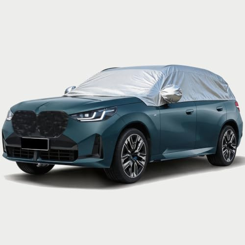 Greuygr Halb Garage für Auto Silver Halbgarage für SUV Universal MAX:520cm