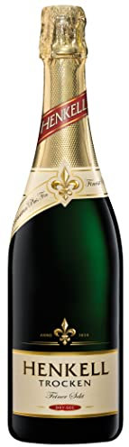Henkell Sekt Trocken (1 x 1,5 l) - fruchtig-frischer Sektgenuss in beeindruckender Magnumflasche für den besonderen Moment, feinperlig, VEGAN