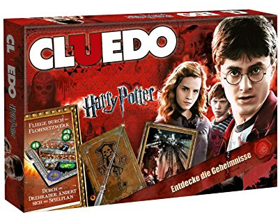 Winning Moves Cluedo Die Welt Von Harry Potter Sonderedition Mit Magischen Extras! Detektivbrettspiel | Gesellschaftsspiel | Familienspiel | Brettspielklassiker |